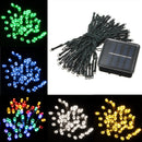 8M 60 LED Solar Power String Fairy Light Outdoor Party Wedding Christmas Garden Decor