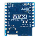 5pcs Wemos Battery Shield V1.2.0 For Wemos D1 Mini Single Lithium Battery Charging & Boost Module