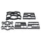 DIY Concrete Paving Pavement Mould Mold Gardens Balconies Villas Path Walk Maker Gement Brick Mold
