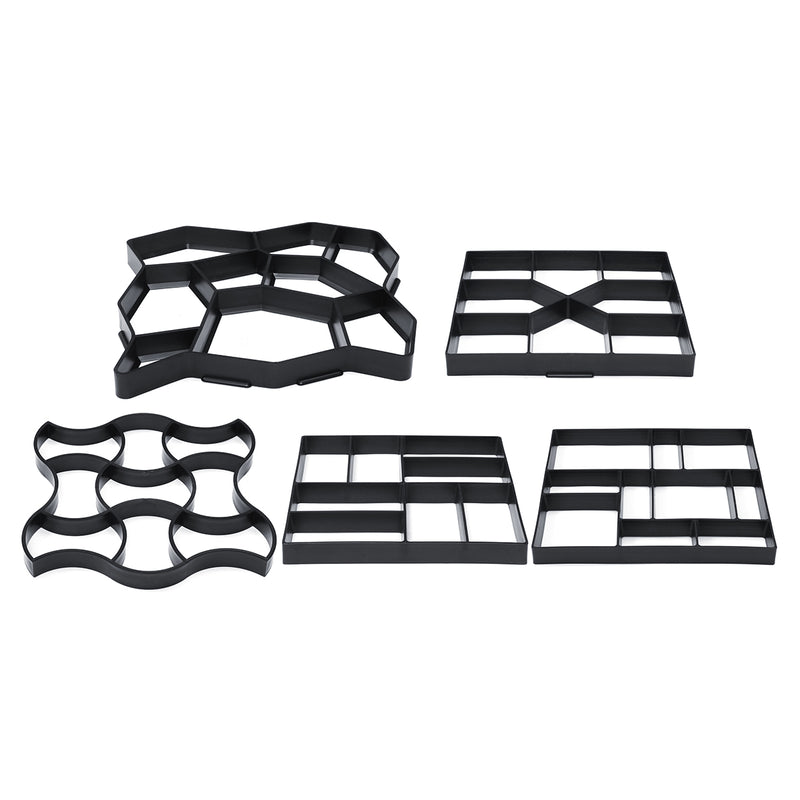 DIY Concrete Paving Pavement Mould Mold Gardens Balconies Villas Path Walk Maker Gement Brick Mold