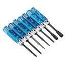 7pcs 1.5/2/2.5/3/4/5.5mm Hexagonal Screwdriver Tool Set For RC Model