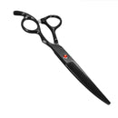 Pet Cat Dog Grooming Kit 7 Inch Scissors Hair Cutting Curved Thinning Shears Comb
