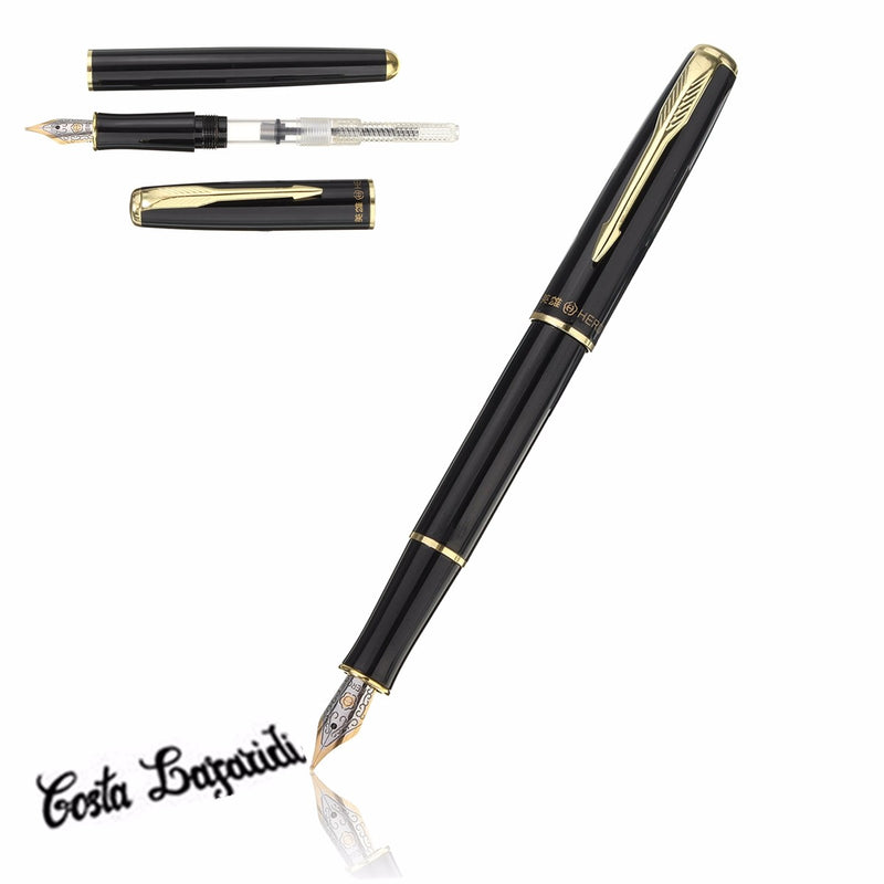 Hero 5020 Metal Fountain Pen for Calligraphy Writing Business Gift Office School Supplies
