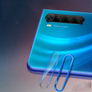 For Xiaomi Redmi Note 8 Bakeey Anti-Explosion Tempered Glass Screen Protector + Blue Metal Circle Ring Phone Lens Protector + Tempered Glass Rear Phone Lens Protector