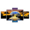 5Pcs Set Star Modern Canvas Print Paintings Unframed Wall Art Pictures Home Decor