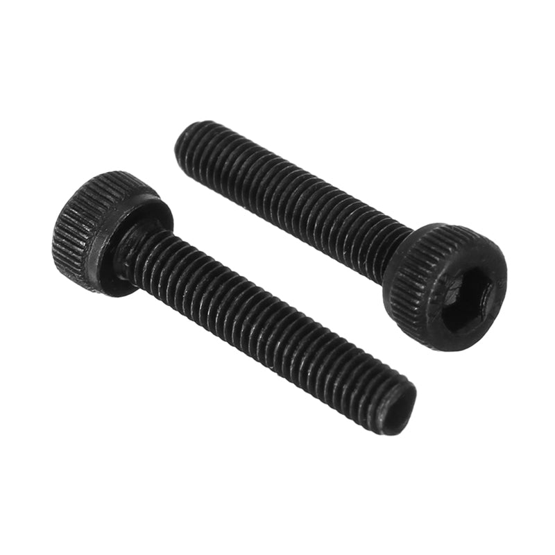 Suleve M3CH9 50Pcs M3 Carbon Steel Hex Socket Cap Head Screws Bolts 4-20mm Optional Length