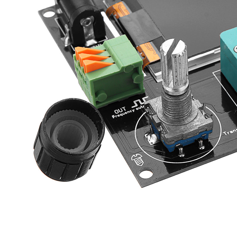 9-12V DC Simple Transistor Tester Frequency Meter 160x128 LCD PWM Square Wave Generator