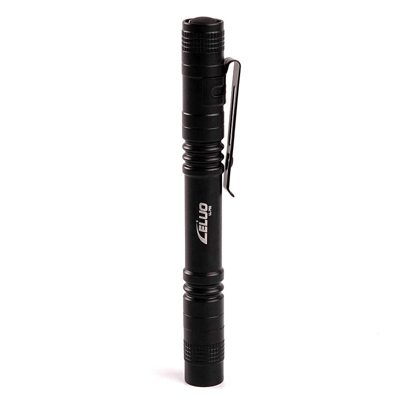 LELUO 200 Lumen Flashlight AAA Battery IP5 Waterproof LED Camping Lamp Hunting Fishing Cycling Emergency Lantern