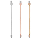 FONENG Metal Alloy  1M TYPE-C Nylon Braid USB Charging Cable for Tablet Cell Phone