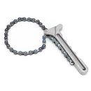 Adjustable Engine Oil Filter Chain Grip Wrench Spanner Remover Plier Tool
