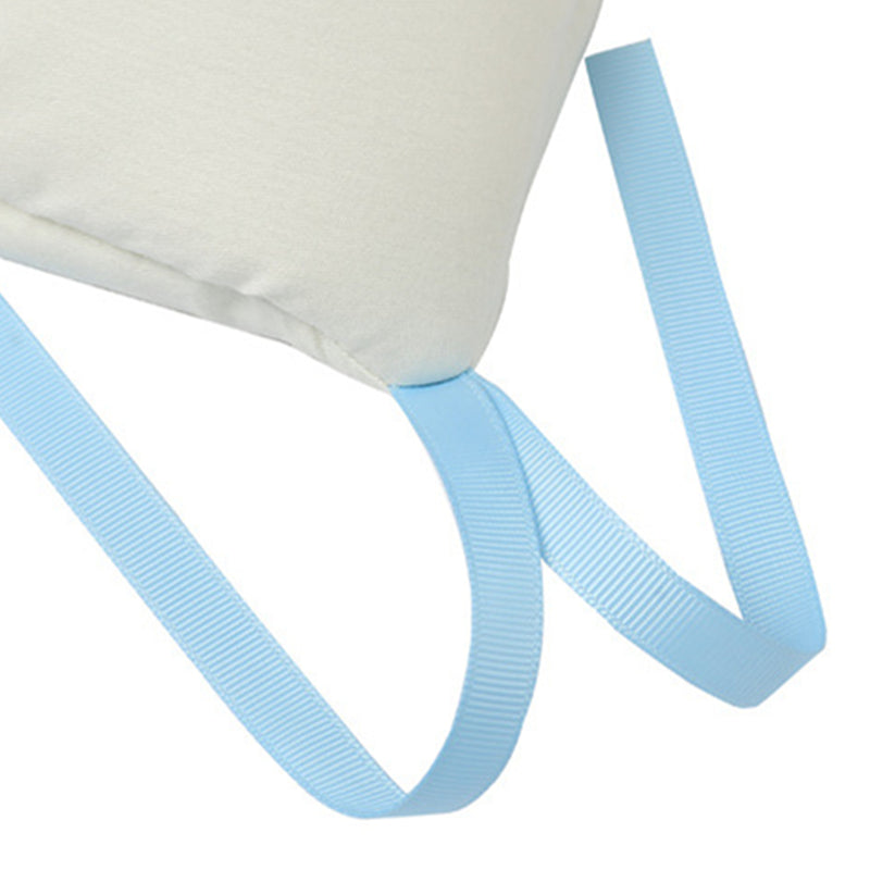 6PC A Set Baby Bed Bumpers Cotton Plush Safety Infant Toddler Nursery Beding Protection