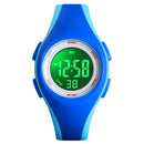 SKMEI 1459 Luminous 50M Waterproof Alarm Chrono Calendar Stop Watch Children Digital Watch
