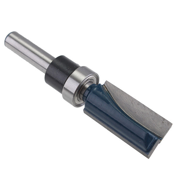 3pcs 1/4 Inch Shank Top Bearing Flush Trim Pattern Router Bit Set 1/2 Inch Milling Cutter