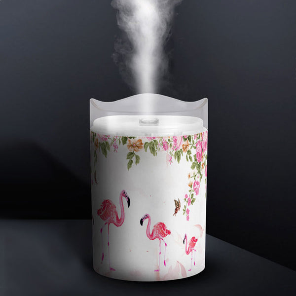 300ML Smart Aromatherapy Humidifier Nano Light Night Candlelight Humidifier