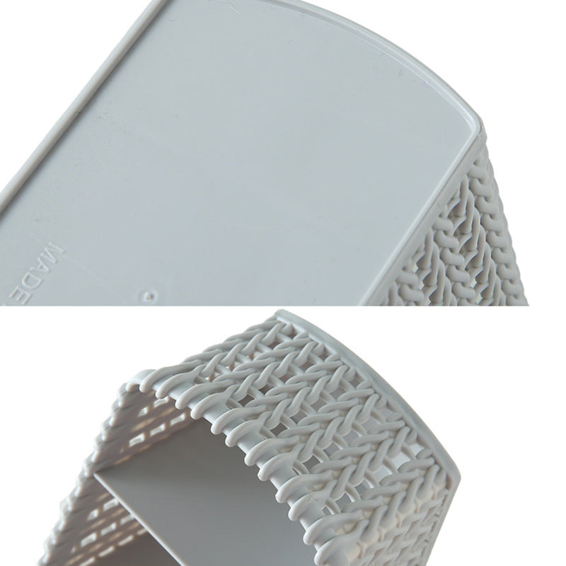 Cosmetic Storage Baskets Office Kitchen Desktop Storage Consolidation Box Parts Storge