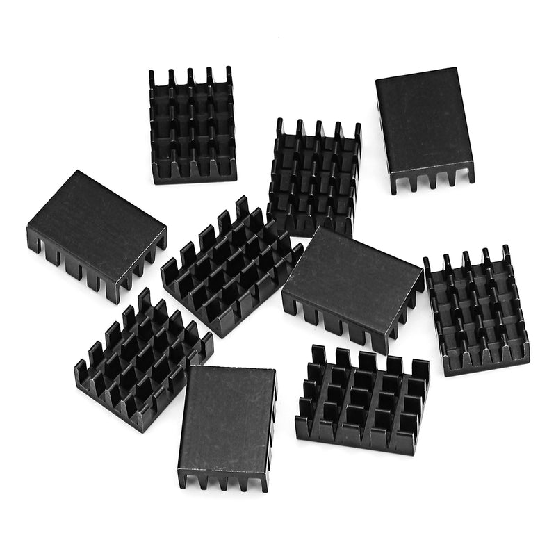 30Pcs 19x14x7mm Heat Sink Chip Special Radiator Aluminum Heat Conduction