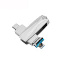 Machenike New USB 3.0 Type-C Micro USB 3 in 1 Flash Drive Metal U Disk Portable USB Stick