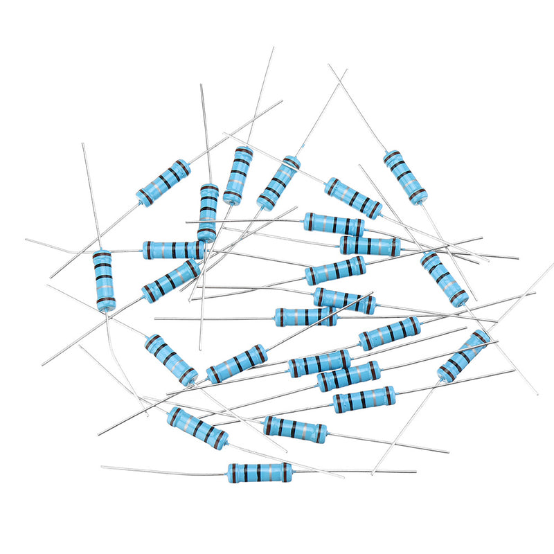 20pcs 2W 1R Metal Film Resistor Resistance 1% 1 ohm Resistor