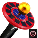 Outdoor Camping Light Super Bright 24 LED Solar Powered Flagpole Flag Pole Light Night Downlight