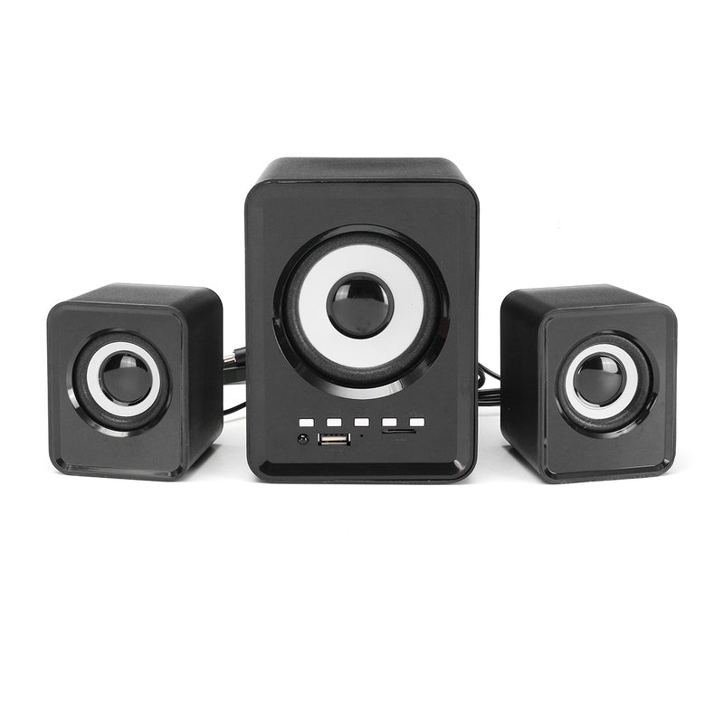 2.1 Computer Speaker Wireless bluetooth Speaker Support TF Card USB Power Stereo Subwoofer