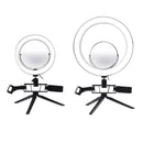 8.7/12.6 Inch Dimmable 120 LED Video Ring Light Tripod Stand Kit for Youtube Tik Tok Live Streaming