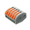Excellway ET25 15Pcs 2/3/5 Pins Spring Terminals Block Electric Cable Wire Connectors