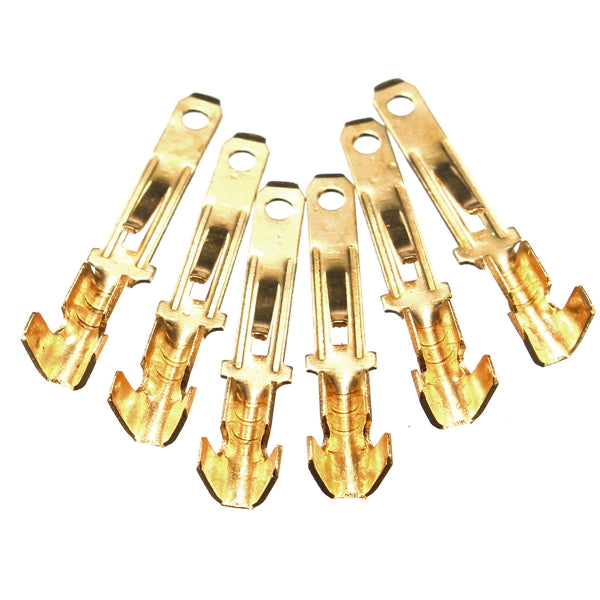 10sets 6 Way 2.8mm Connector Terminal Kit For Car Motorcycle Pin Blade Scooter ATV