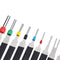 18pcs Car Plug Circuit Board Wire Harness Terminal Extraction Pick Connector Crimp Pin Back Needle Removal Tool