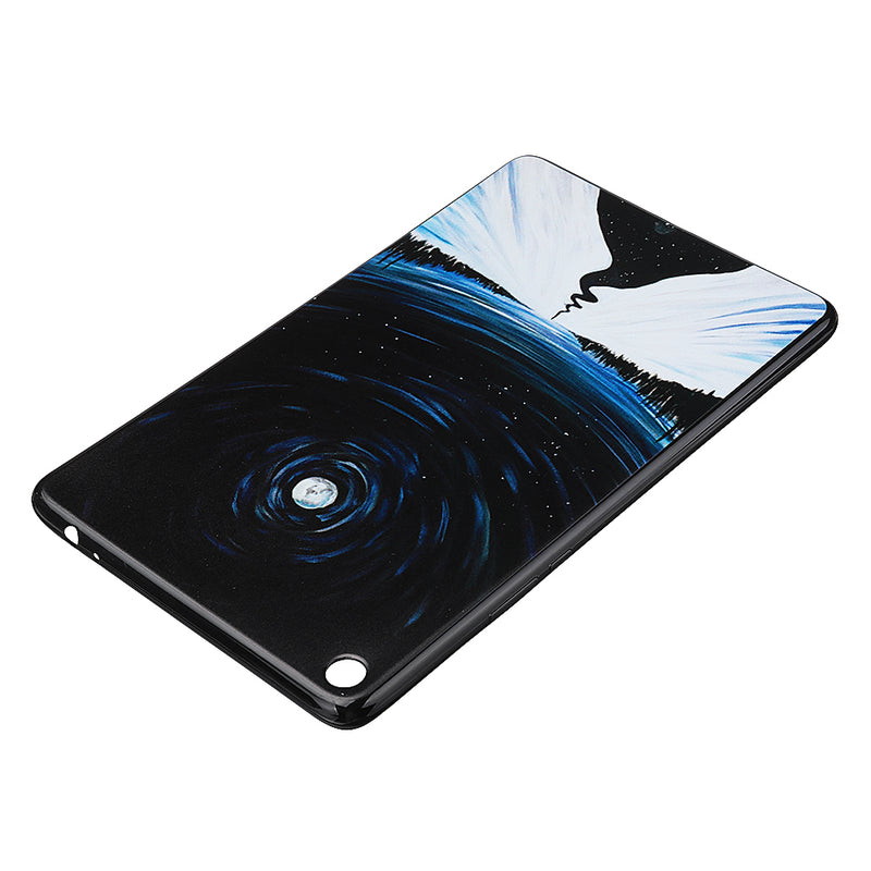 TPU Back Case Cover Tablet Case for XIAOMI Mipad 4 Plus - Star Sky Version