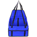 Portable Pet Dog Car Carrier Seat Bag Seat Belt Booster Waterproof Basket Safety Mesh Hanging Bag