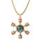Unisex Fidget Spinner Pendant Necklace Tree of Life Chain for Women Men