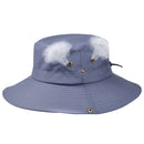 Tactical Cap Outdoor Fisherman Hat Folding Portable Bucket Hat Hiking Climbing Sun Protection Floppy Hat