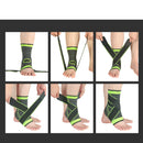 SKDK Nylon Breathable Ankle Support Warmer Sports Gym Ankle Protection Fitness Gear