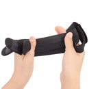 Outdoor Hunting Elastic Finger Gloves Three-Finger Guard Outdoor Hunting Gloves-Black/Grey