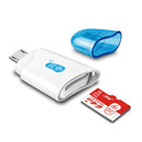 Kawau 2 in 1 Micro USB OTG USB 2.0 Adapter TF Card Memory Card Reader for Xiaomi Mobile Phone Tablet