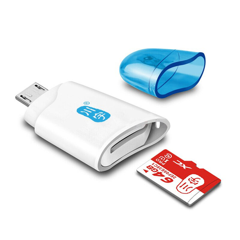 Kawau 2 in 1 Micro USB OTG USB 2.0 Adapter TF Card Memory Card Reader for Xiaomi Mobile Phone Tablet
