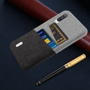 For Xiaomi Mi A3 / Xiaomi Mi CC9e Case Bakeey Luxury Multicolor with Double Card Slots Shockproof Cloth Protective Case
