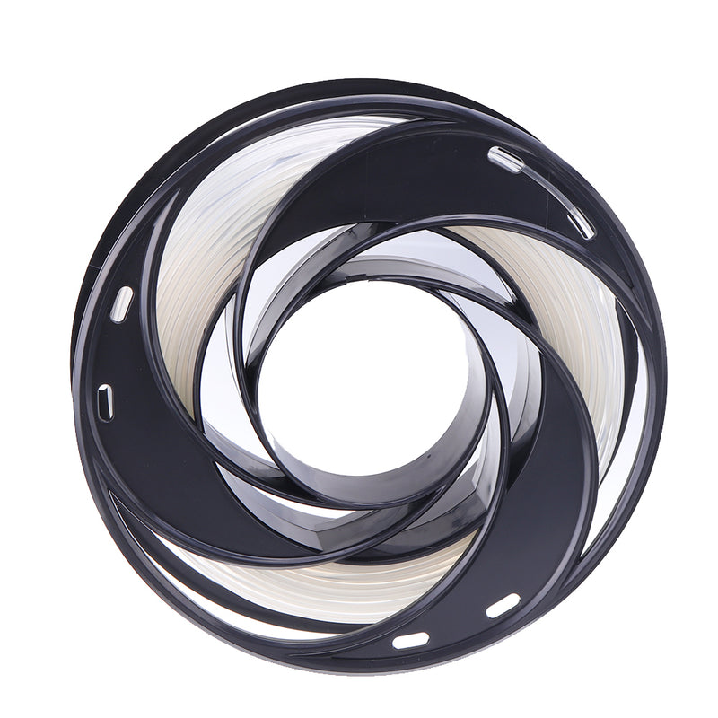 CCTREE Black+Cyan+Gray+Transparent Set 200g/Roll 1.75mm ST-PLA Filament for 3D Printer