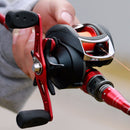 ZANLURE LA200 8.1:1 12+1BB Fishing Reel Left/Right Hand Max Drag 20LB Baitcasting Wheel