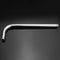 20/40/50cm Square Chrome Wall Mount Shower Extension Arm for Bathroom Rain Shower Head