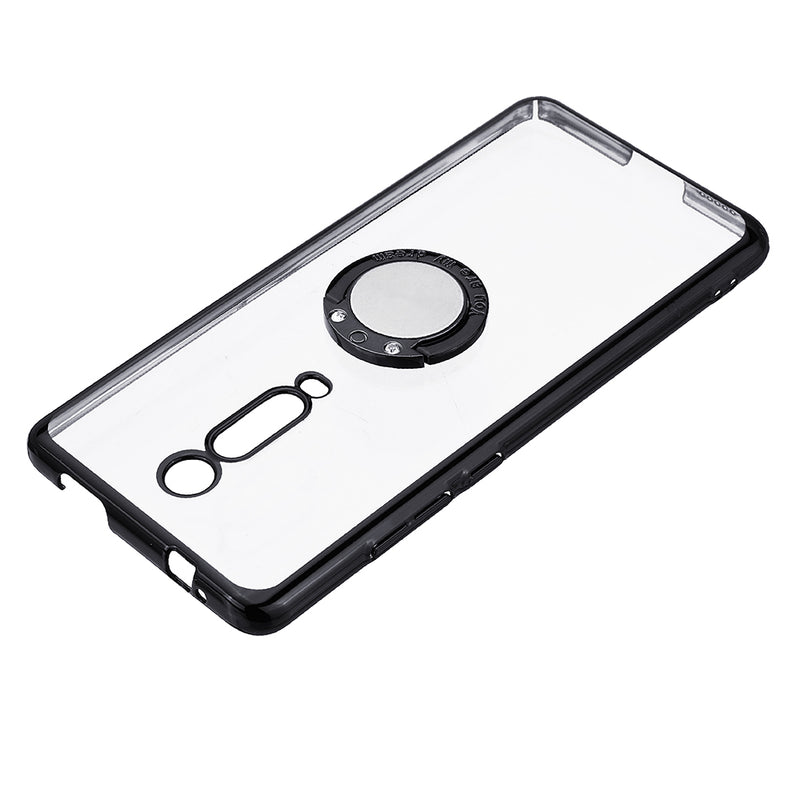 Bakeey Shockproof Plating With Ring Holder Hard PC Back Cover Protective Case for Xiaomi Mi 9T / Xiaomi Mi 9T Pro / Redmi K20 / Redmi K20 PRO