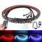 4Pcs RGB LED Strip Light Kit Under Car Tube Underglow Atmosphere APP Remote 12V IP65