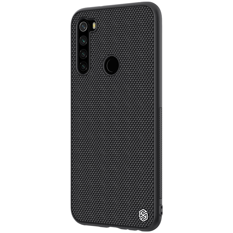 For Xiaomi Redmi Note 8 NILLKIN Anti-fingerprint Anti-slip Nylon Synthetic Fiber Textured Protective Case