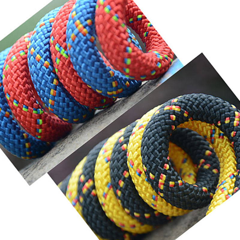 30mx10mm Double Buckle Professional Rock Climbing Rope Outdoor Sports Survival Downhill Safety Rope