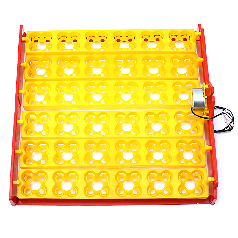 36Pcs Egg Poultry Chicken Egg Incubator Turner Tray Turning Motor Temperature Control 220V
