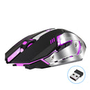 HXSJ M10 Wireless 2.4GHz Gaming Mouse Ergonomic Colors Backlight Gaming Mouse 2400DPI Mice