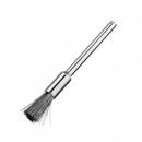 Effetool 45pcs 3mm Shank Stainless Steel Wire Brush Polishing Wheel for Rotary Tool