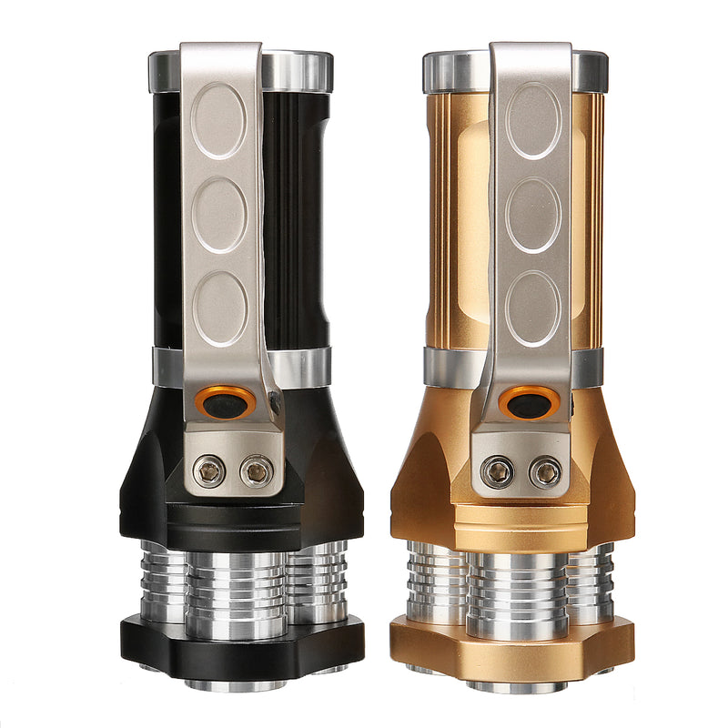 Handheld Spotlight 3000LM AC Rechargeable Flashlight 18650 Flashlight Lamp Torch Light 18650 LED Torch