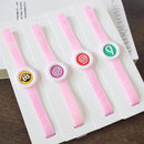 Anti-mosquito Hand Watch Ring Repellent Bracelets Cartoon Wristband Baby Child