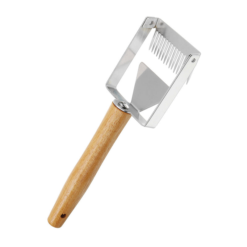 Stainless Steel Bee Hive Uncapping Honey Fork Scraper Shovel Beekeeping Tools Kit